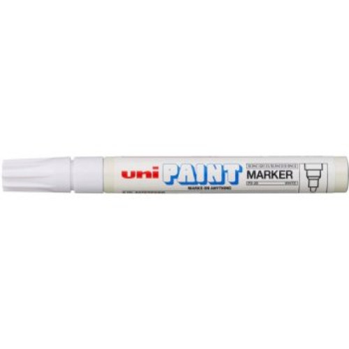 Lakový popisovač biely UNI paint marker PX-20 